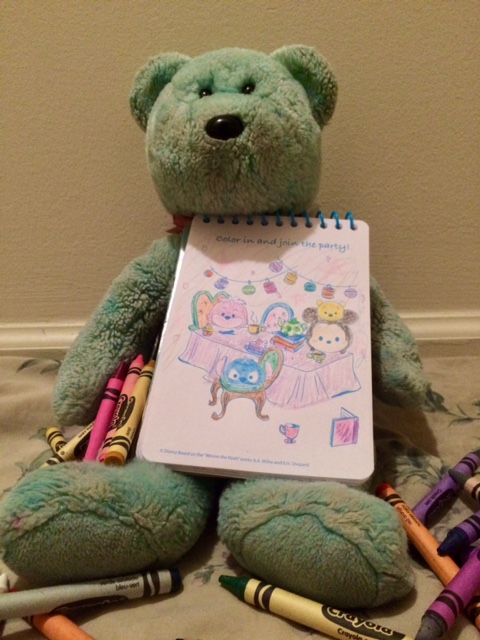 Colouring Teddy 03